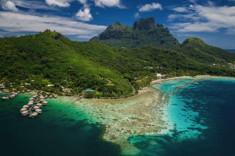 Photo - Polynésie Française - Vue du ciel - Bora Bora #256
